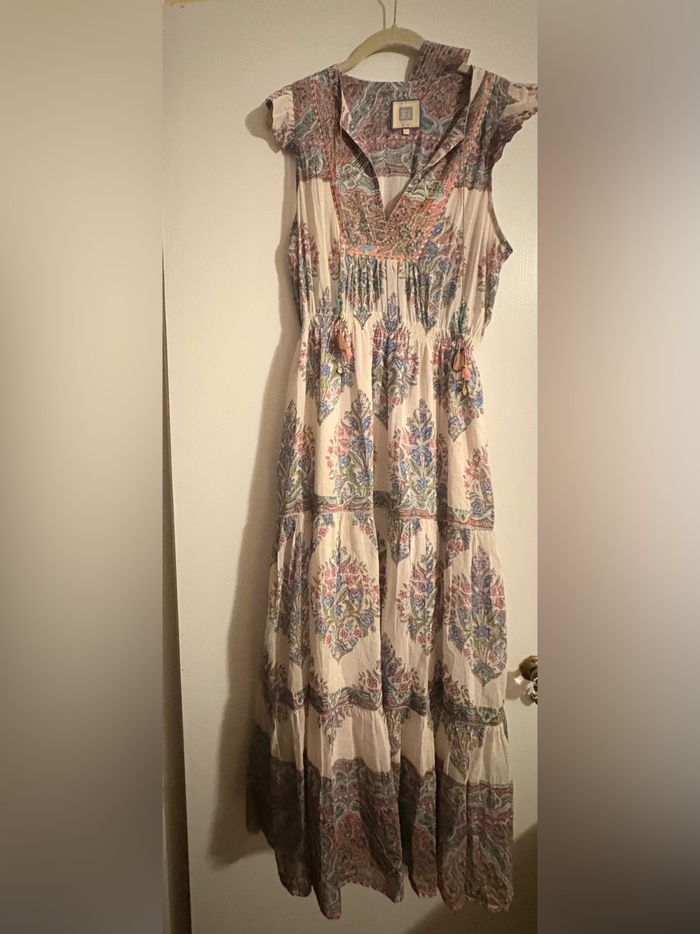 Bell by Alicia Bell Floral Maxi Dress with Tiered Skirt